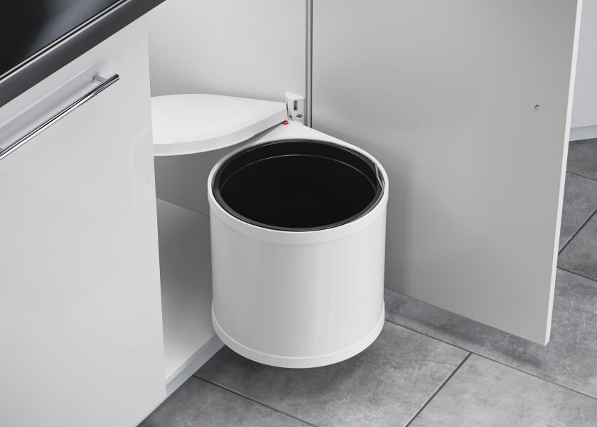 Купить HAILO AS Mono 15 Built-in Waste Bin / 15 litres / white 32217-bvs 7ft.ru в интернет магазине Семь Футов