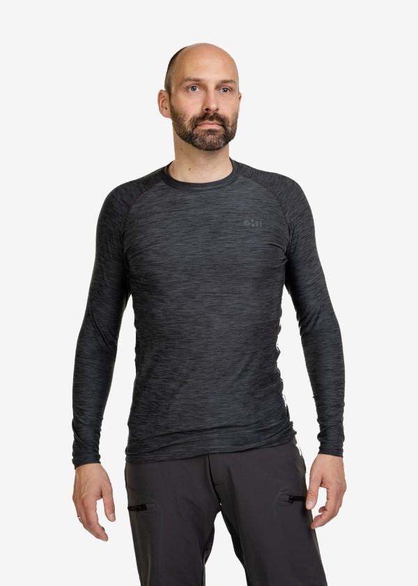Купить Gill 1282-ASH09-M Футболка с длинным рукавом Crew Серый Ash Melange M 7ft.ru в интернет магазине Семь Футов