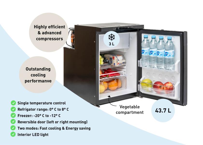 Купить SEATEC JK50X Refrigerator / black 41581-bvs 7ft.ru в интернет магазине Семь Футов