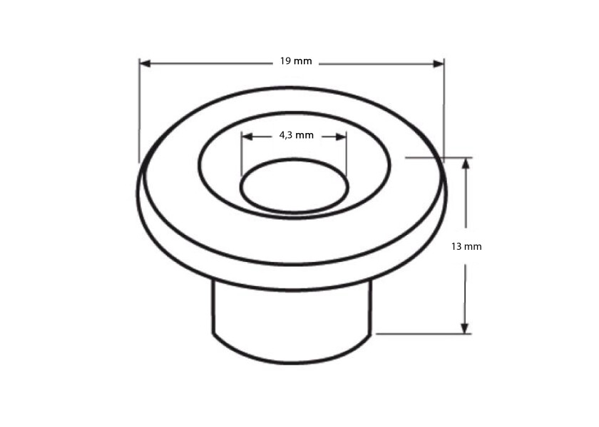 Купить Tarpaulin Button / Shock Cord Holder / stainless steel / 19 x 13 mm 25853-bvs 7ft.ru в интернет магазине Семь Футов