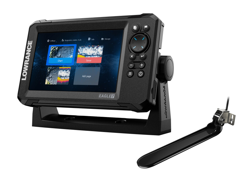 Купить Lowrance 000-16121-001 Eagle 7 Tripleshot зонд  Black 7ft.ru в интернет магазине Семь Футов