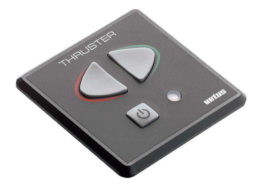 Купить Панель управления Vetus BPSE2 12/24В 85x85x90мм Ø75мм IP65 с задержкой времени срабатывания для подруливающих устройств 7ft.ru в интернет магазине Семь Футов