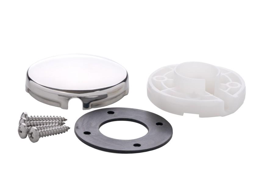 Купить Кабельный проход через палубу угловой водонепроницаемый Blue Sea CableClam 1007100 для кабеля до 7 мм 7ft.ru в интернет магазине Семь Футов