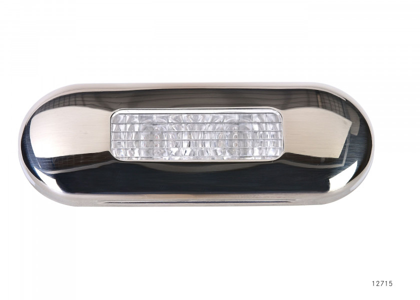 Купить Светильник врезной водонепроницаемый LED Hella Marine 2XT 959 680-811 10-33В 0,5Вт полированный корпус белый свет 7ft.ru в интернет магазине Семь Футов