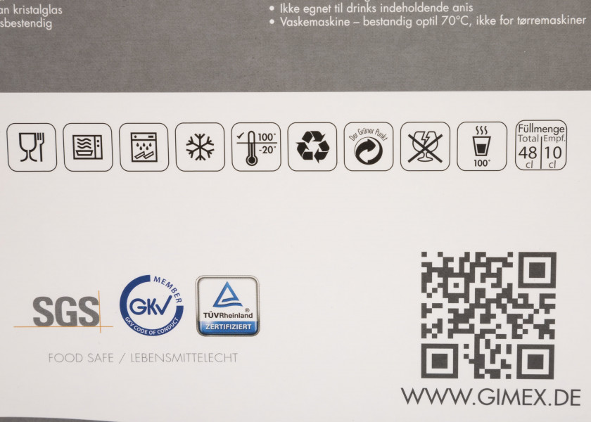 Купить GIMEX 67907 Бокал для вина 465 мл / 2 шт. 34646-bvs 7ft.ru в интернет магазине Семь Футов