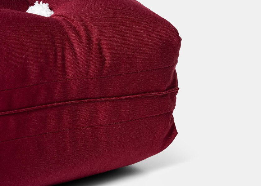 Купить Двойная подушка Kapok / бордово-красный 57288-bvs 7ft.ru в интернет магазине Семь Футов