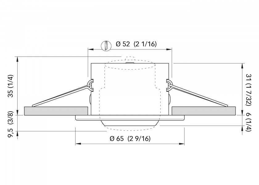 Купить QUICK LED Ceiling Light YOKO / stainless steel, satin 67086-bvs 7ft.ru в интернет магазине Семь Футов