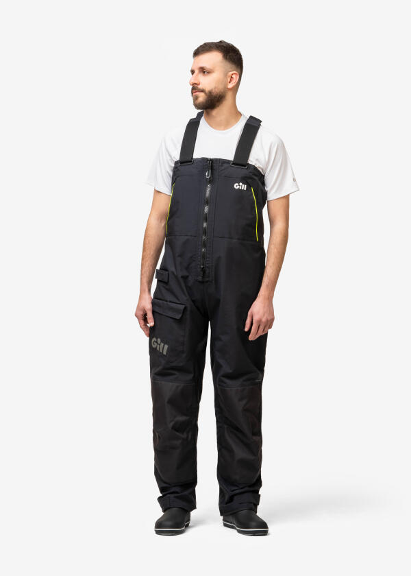 Купить Gill OS26T-BLK01-M брюки с бретелями OS2 Offshore Черный Black M 7ft.ru в интернет магазине Семь Футов