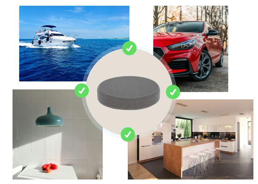 Купить SEATEC Губка для полировки / плоская / мягкая / Ø: 150 мм 7ft.ru в интернет магазине Семь Футов