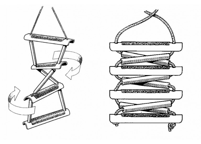 Купить Rope Ladder / 3 steps 44887-bvs 7ft.ru в интернет магазине Семь Футов