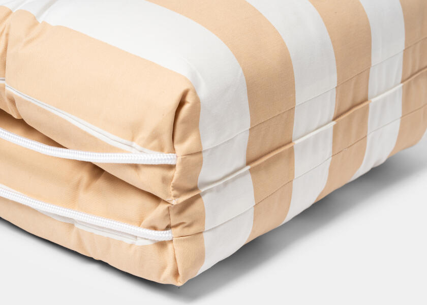 Купить Kapok Double Cushion / beige / wide stripes 57362-bvs 7ft.ru в интернет магазине Семь Футов