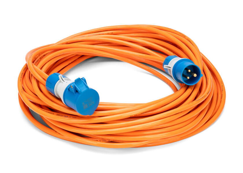 Купить CEE Extension Cable / 3-pole / PUR cover / with power indicator 76547-bvs 7ft.ru в интернет магазине Семь Футов