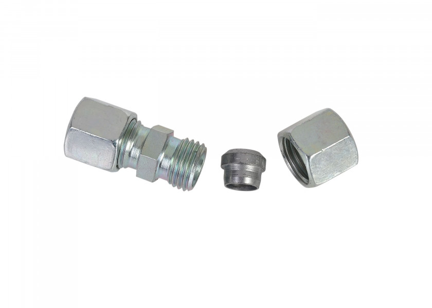 Купить Соединитель гидравлической трубки / прямой / Для трубки Ø: 10 мм 7ft.ru в интернет магазине Семь Футов