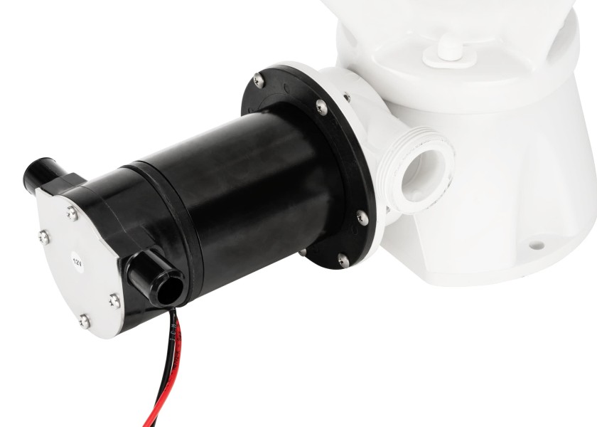 Купить OCEAN TECHNOLOGIES 6400000812 Электрический морской туалет EVOLUTION / 12 В / комфортного размера / с насосом для забортной воды / с плавным закрыванием 7ft.ru в интернет магазине Семь Футов