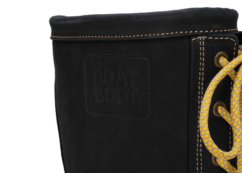 Купить BOATBOOT Кожаные ботинки на шнуровке / темно-синий / Размер обуви: 38 7ft.ru в интернет магазине Семь Футов