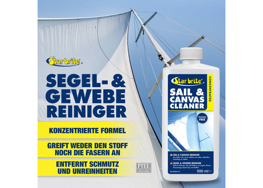 Купить STAR BRITE Sail and Canvas Cleaner 61104-bvs 7ft.ru в интернет магазине Семь Футов