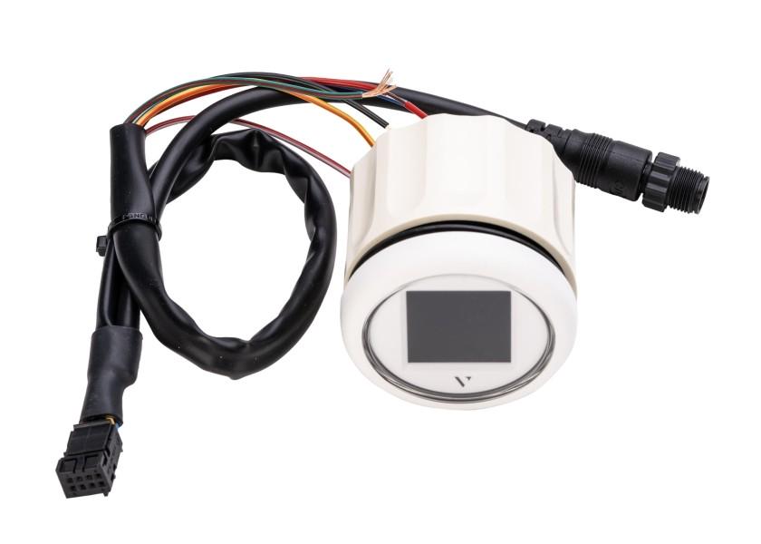 Купить VDO B00111301 Круглый гибкий датчик NMEA 2000 Бесцветный White 2 1/16´´ 7ft.ru в интернет магазине Семь Футов