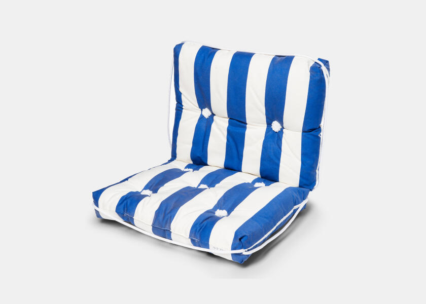 Купить Kapok Double Cushion / royal blue / wide stripes 57360-bvs 7ft.ru в интернет магазине Семь Футов