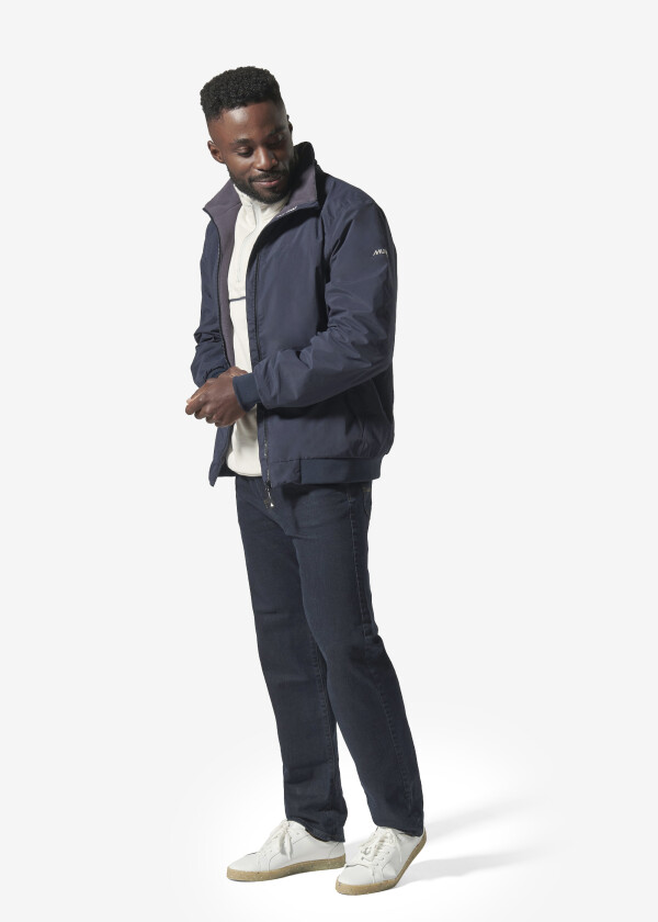 Купить MUSTO 82282_599-L SNUG BLOUSON 2.0 Функциональная куртка / темно-синий/карбон / Размер одежды: L 7ft.ru в интернет магазине Семь Футов