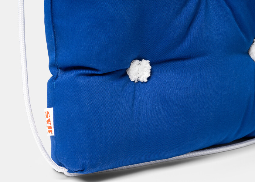 Купить Двойная подушка Kapok / королевский синий 57273-bvs 7ft.ru в интернет магазине Семь Футов