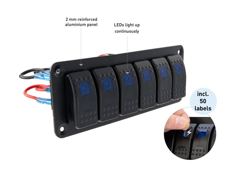 Купить SEATEC Switch Panel / 6 sections 29856-bvs 7ft.ru в интернет магазине Семь Футов