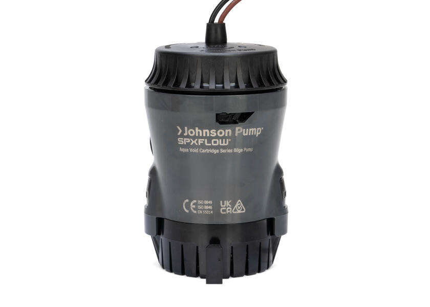 Купить Картриджный погружной трюмный насос Johnson Pump Aqua Void Cartridge Bilge 10-13626-05 800GPH 12В 3,7А 50л/мин под шланг Ø19мм корпус из АБС-пластика 7ft.ru в интернет магазине Семь Футов