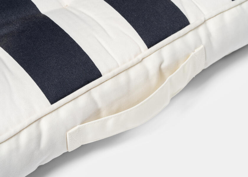 Купить Kapok Deck Cushion / navy blue / wide striped 57373-bvs 7ft.ru в интернет магазине Семь Футов