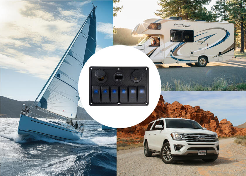 Купить SEATEC Control Panel / 6-section / incl. dual USB 29863-bvs 7ft.ru в интернет магазине Семь Футов