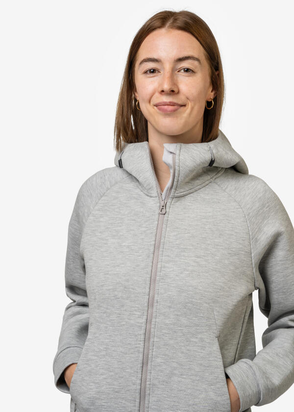 Купить HELLY HANSEN Женская куртка HP OCEAN FZ / крапчатый серый / Размер одежды: XL 7ft.ru в интернет магазине Семь Футов