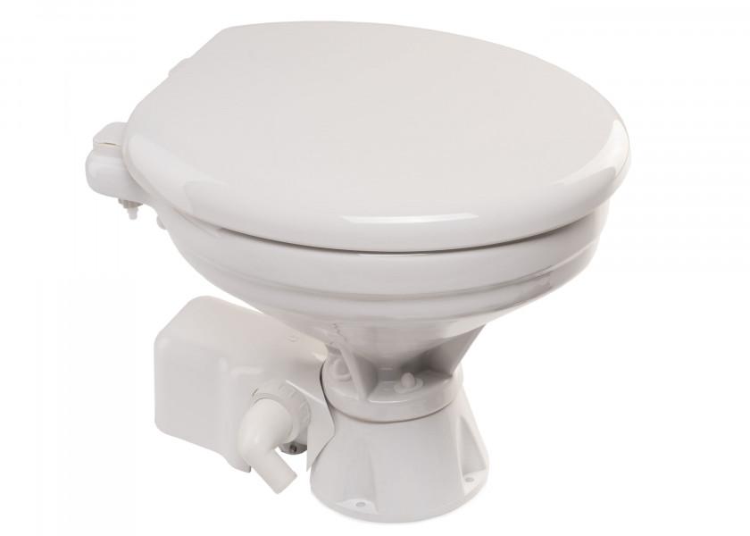 Купить Унитаз судовой автоматический Johnson Pump AquaT Comfort 80-47232-02 24 В с трехпозиционной панелью управления 7ft.ru в интернет магазине Семь Футов