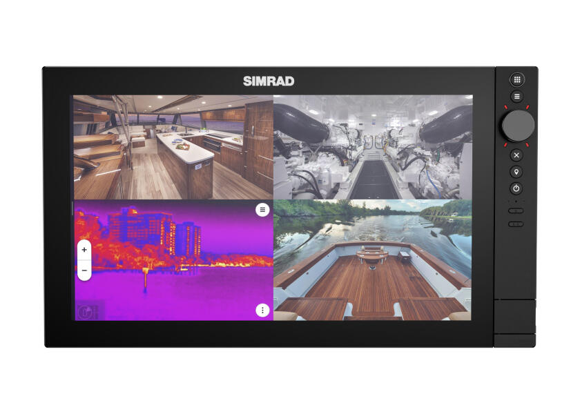 Купить SIMRAD 000-16019-001 Многофункциональный дисплей NSS4-16 с модулем эхолота CHIRP мощностью 1 кВт 7ft.ru в интернет магазине Семь Футов