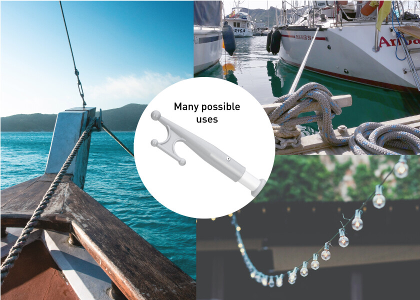 Купить Telescopic boat hook / 60-100 cm 97127-bvs 7ft.ru в интернет магазине Семь Футов