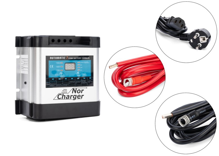 Купить Зарядное устройство / 12 В / 20 А / 2 зарядных выхода 31261-bvs 7ft.ru в интернет магазине Семь Футов