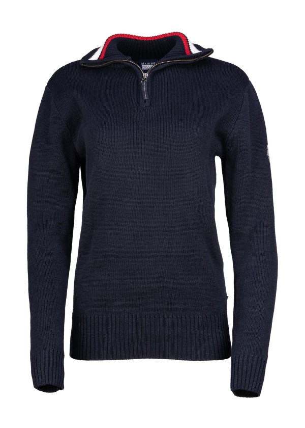 Купить MARINEPOOL 1004643-M MARO Мужской свитер с молнией до половины / темно-синий / Размер одежды: М 7ft.ru в интернет магазине Семь Футов