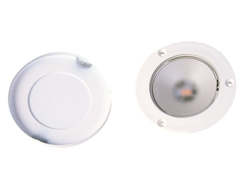 Купить QUICK TED LED Ceiling Light / stainless steel, white finish 67211-bvs 7ft.ru в интернет магазине Семь Футов