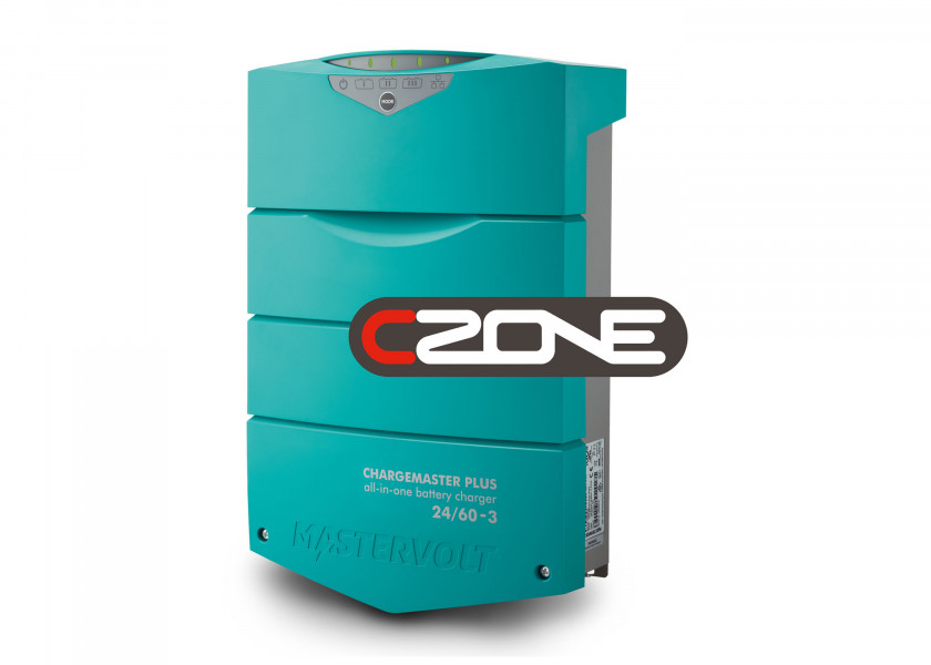 Купить Универсальное автоматическое ЗУ Mastervolt ChargeMaster Plus 24/60-3 CZone 44320605 12/24/120/230В 60А 384x250x127мм IP23 для АКБ 200-500Ач 7ft.ru в интернет магазине Семь Футов