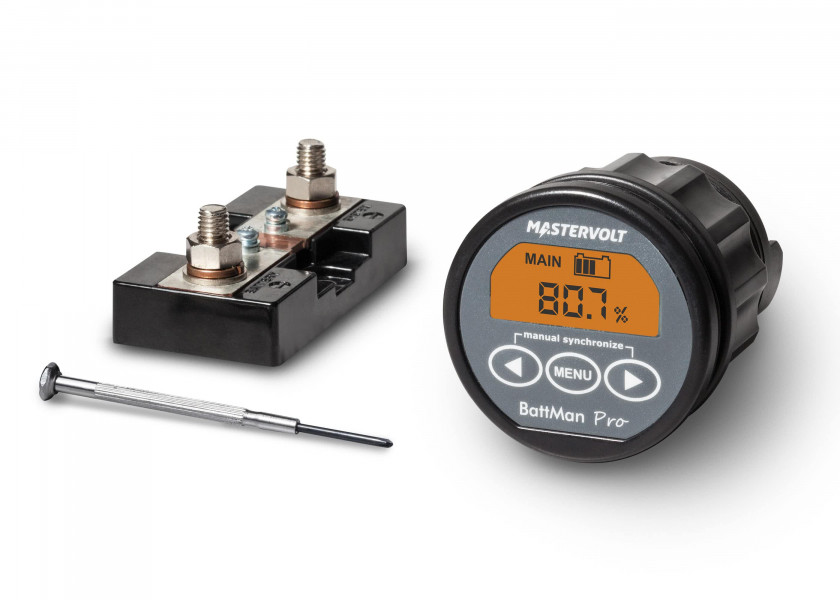 Купить Монитор заряда батареи Mastervolt BattMan Pro 70405070 12/24В Ø64x72,5мм с влагозащищенным экраном IP65 7ft.ru в интернет магазине Семь Футов