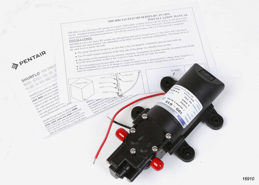 Купить SHURFLO Pressure Water Pump, marine-grade 16910-bvs 7ft.ru в интернет магазине Семь Футов