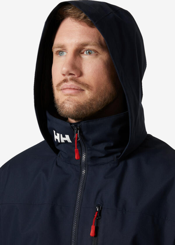 Купить Helly hansen 34442_597-l Куртка Crew Hooded Midlayer 2 Navy 30x25x10 7ft.ru в интернет магазине Семь Футов