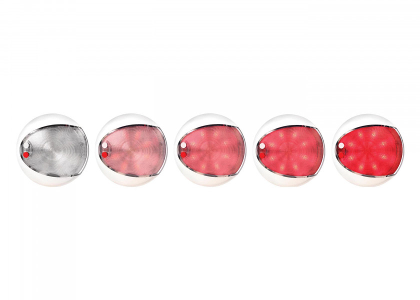 Купить Светильник накладной водонепроницаемый Hella Marine EuroLed 130 Touch 2JA 959 950-121 9-33В 4Вт белый корпус белый/красный свет 7ft.ru в интернет магазине Семь Футов