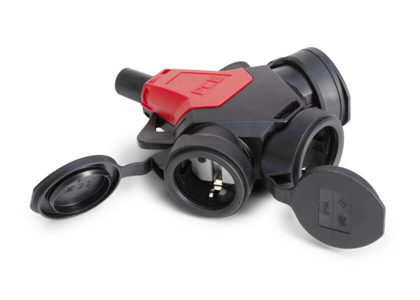Купить 3-way SCHUKO socket / 16 A / 3-pin 76568-bvs 7ft.ru в интернет магазине Семь Футов