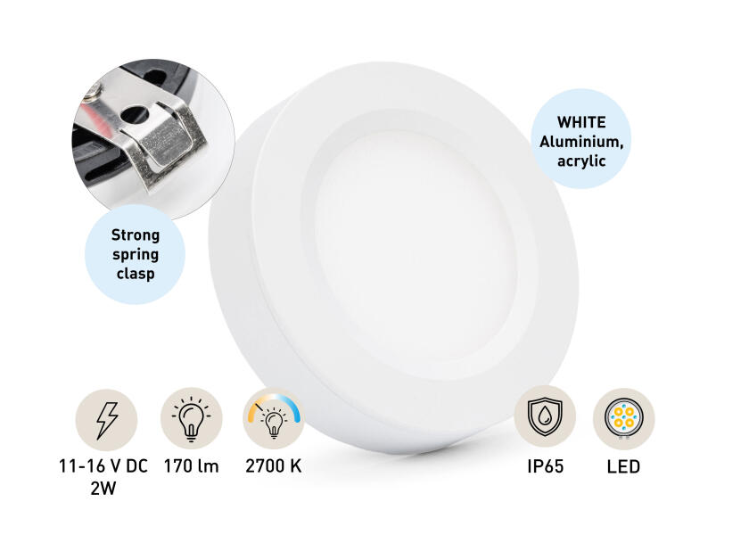 Купить SEATEC LED Overhead Light - surface-mount with touch dimmer switch / white 33968-bvs 7ft.ru в интернет магазине Семь Футов