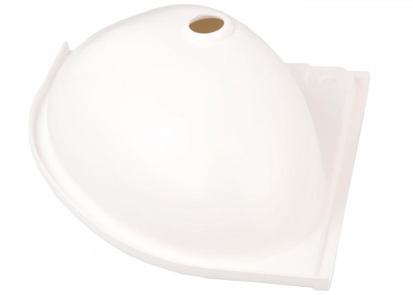 Купить Раковина угловая из белого пластика Plastimo 17449 470х330 мм 7ft.ru в интернет магазине Семь Футов