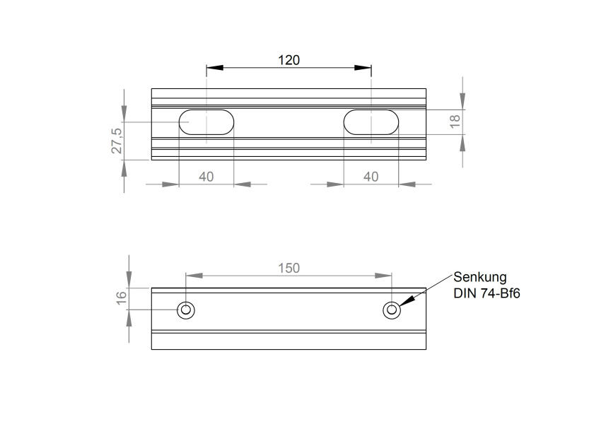 Купить PFEIFFER 7261501 Перила дорожки / Длина: 4,8 м 7ft.ru в интернет магазине Семь Футов