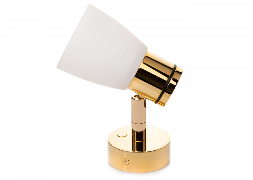 Купить PREBIT R1-1 LED Surface-Mounted Light / polished gold, chalk-white glass 25897-bvs 7ft.ru в интернет магазине Семь Футов