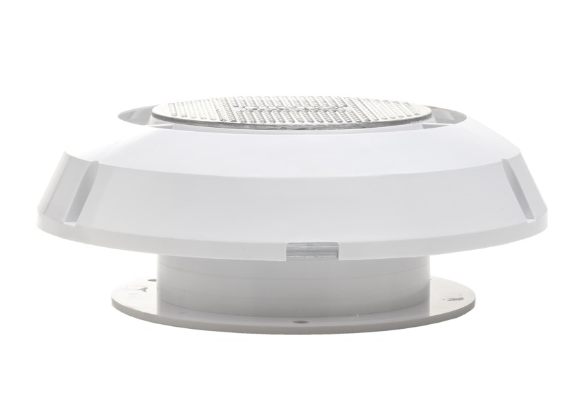 Купить Вентилятор на солнечной батарее Marinco MiniVent 1000 N20020 177,8x44мм 19,8м³/ч из белого пластика 7ft.ru в интернет магазине Семь Футов