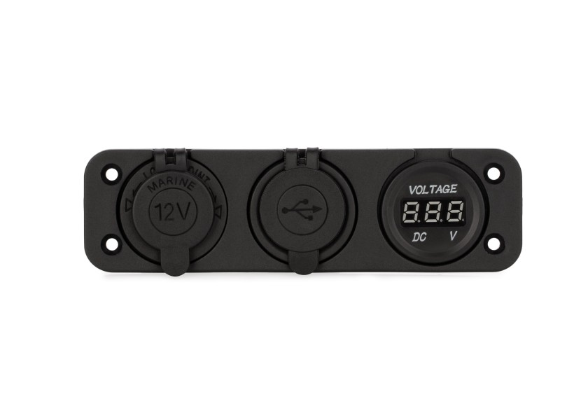 Купить USB Port, 4.8 A with integr. Voltmeter and Power Socket 29123-bvs 7ft.ru в интернет магазине Семь Футов