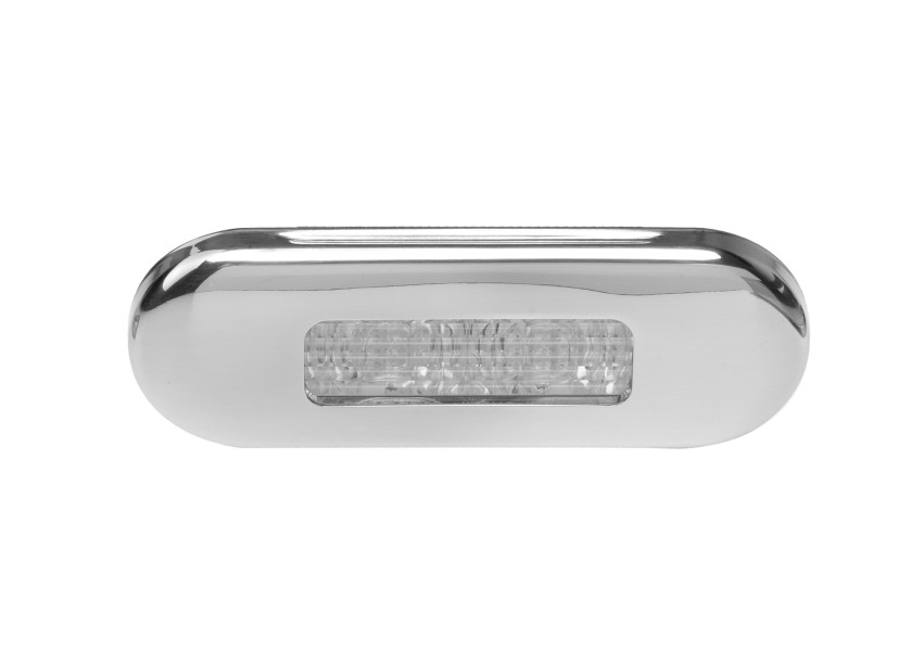 Купить Светильник врезной водонепроницаемый LED Hella Marine 2XT 959 680-811 10-33В 0,5Вт полированный корпус белый свет 7ft.ru в интернет магазине Семь Футов