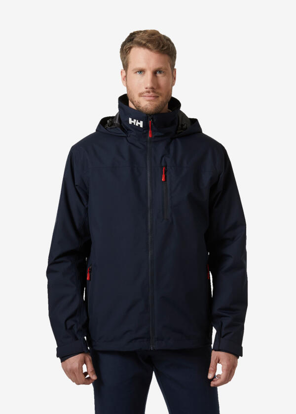 Купить Helly hansen 34442_597-l Куртка Crew Hooded Midlayer 2 Navy 30x25x10 7ft.ru в интернет магазине Семь Футов