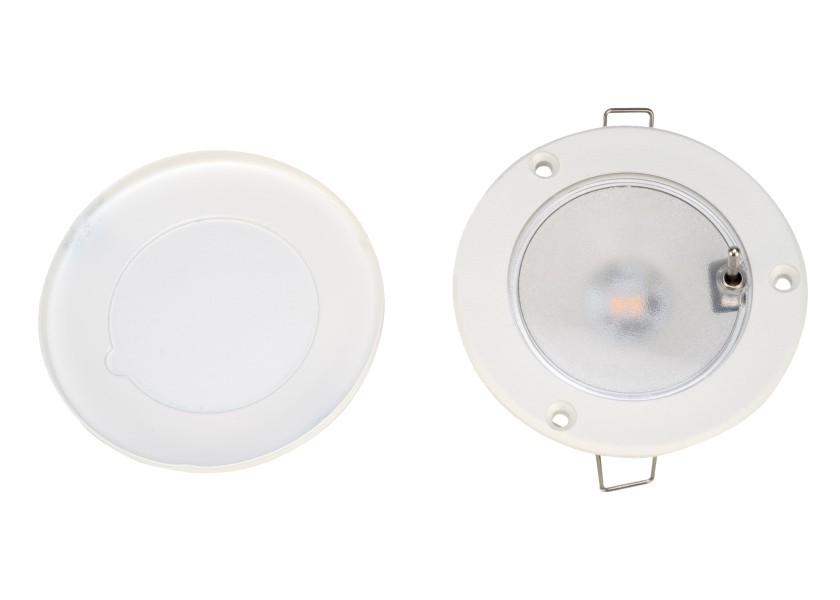 Купить QUICK TED S LED Ceiling Light / stainless steel, white finish 67210-bvs 7ft.ru в интернет магазине Семь Футов